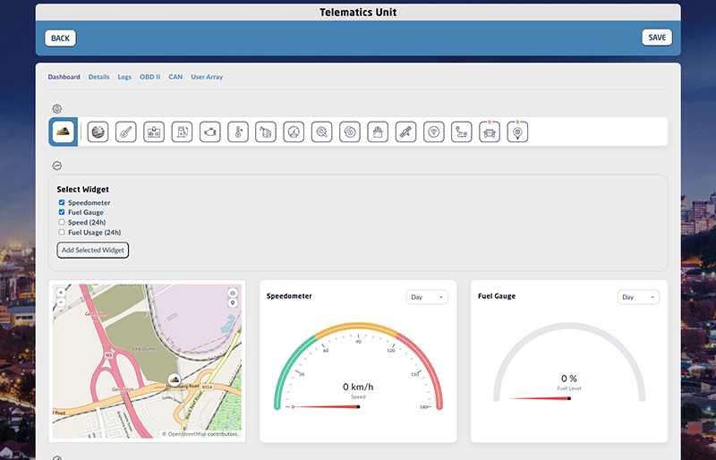 Cybernated Control Room Dashboard