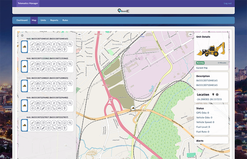 Cybernated Control Room Dashboard